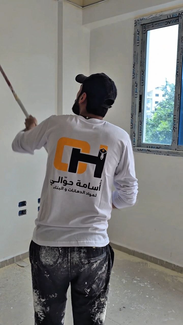 تنفيذ أعمال الدهان